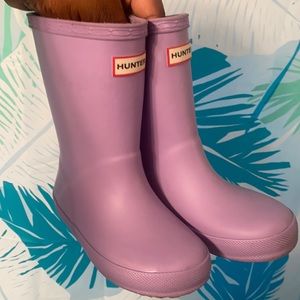 Kids hunter rain boots